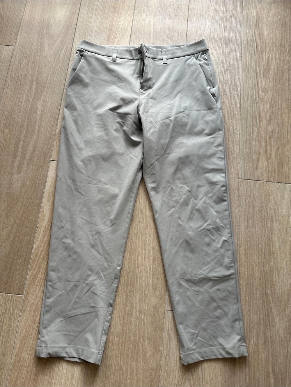 lululemon athletica Men's Straight Chinos in Light Taupe